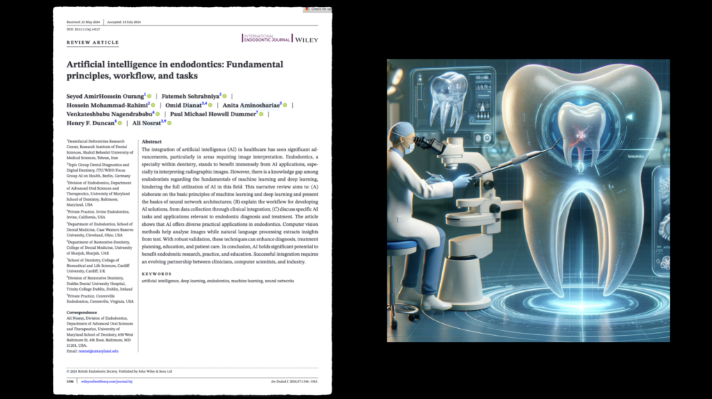 BLOG - Dr Brice Riera - Endodontiste - Endodontie et intelligence artificielle