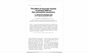 BLOG - Dr Brice Riera - Endodontie - article scientifique de 1971