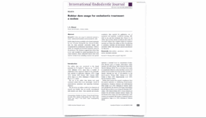 BLOG - Dr Brice Riera - freins usage digue en endodontie